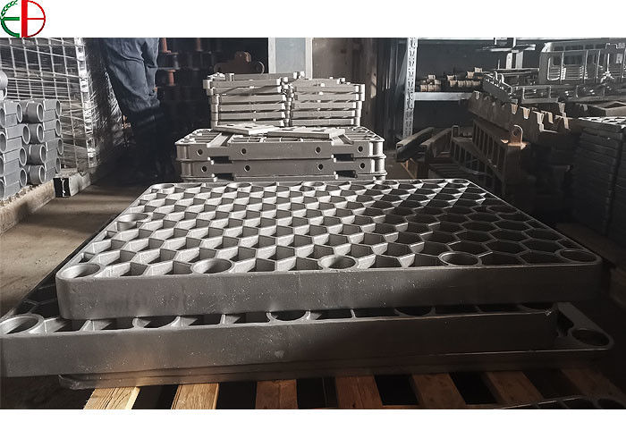 Material Heat Treatment Basket Base Trays For Heat Treating Furnaces