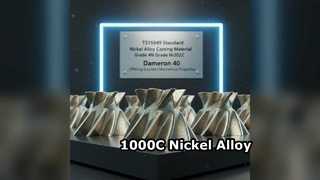 High Temp Nickel Alloy Casting 1000C