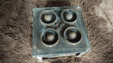 Anti Rust Ductile Cast Iron / Metal Dies For Green Sand Wheel Castings EB16031