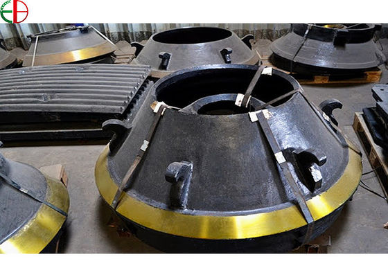 Mn18Cr2 Mantle And Concave High Mn Cone Crusher Spare Parts