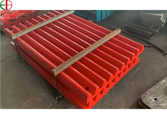 HRC50 Mn18Cr2 Fixed Stationary Swing Stone Jaw Crusher Plate