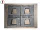 High Abrasion Casting Intermediate Grid Lines / Shell Liners For Cement Mills