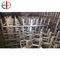 Heat Resistant Alloy Tray Heat Treatment Fixtures Used In High Temperature Furnace